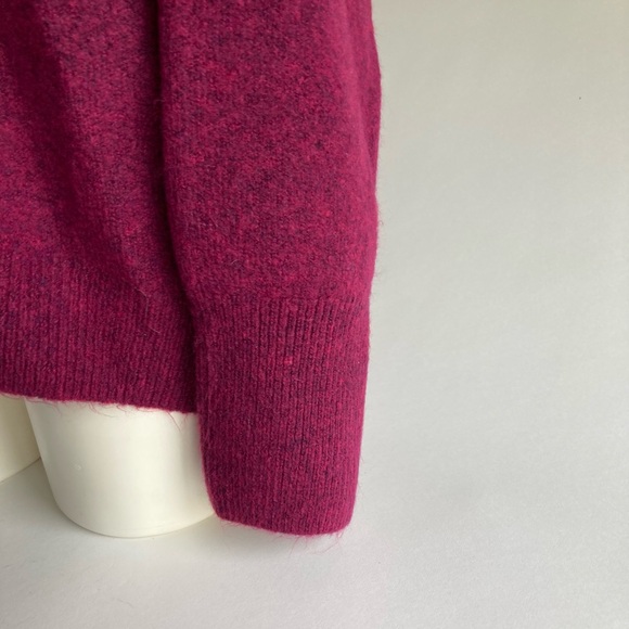 New Vince Camuto Burgundy Polyester Acrylic Crew Neck Pullover size XXL - Picture 9 of 12